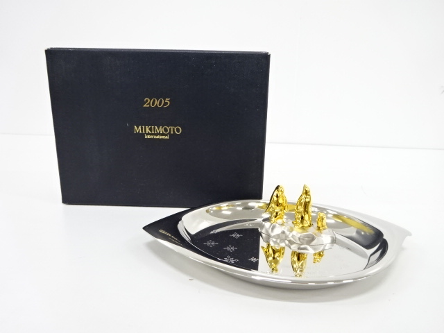 【新品未使用】ジュエリートレイ 2000年限定品 MIKIMOTO ベル ジュエリートレイ 2000年限定品 MIKIMOTO ジュエリー置き ベル